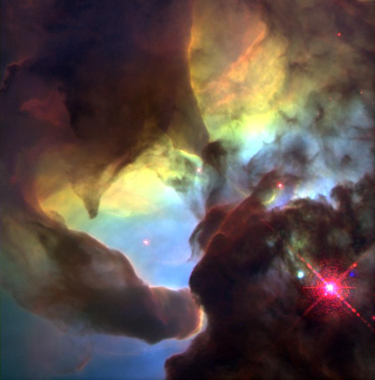 Messier 8 or the Lagoon Nebula in 1997