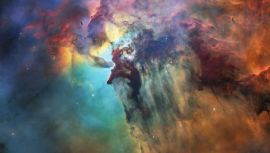 Messier 8 or the Lagoon Nebula in 1997