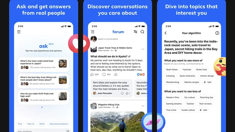 Meta Forum App