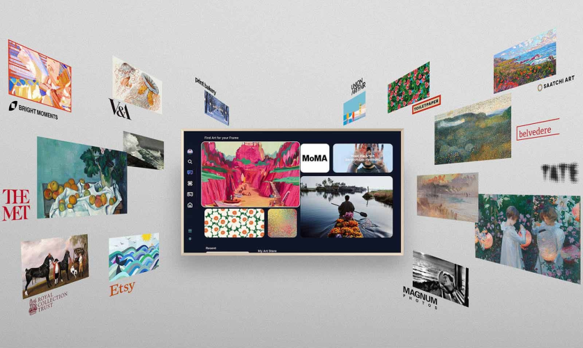 65 Inch Class The Frame Pro 4K Samsung Vision AI Smart TV