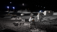 NASA Moon Base Renderings