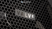 Valve logo visible on Steam Machine