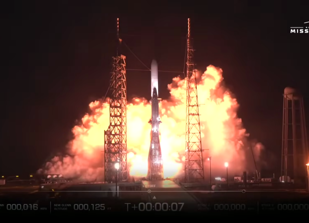 Blue Origin Rocket Launch