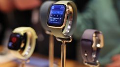 The Apple Watch Series 11 are displayed at the Fifth