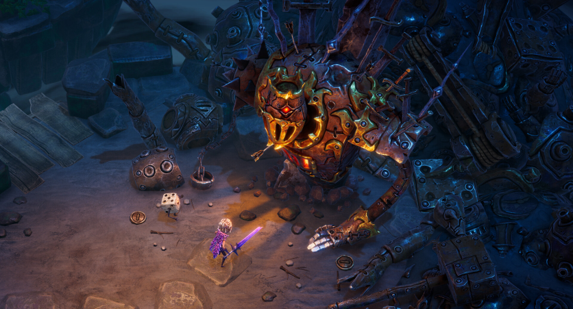 Lost in Random: The Eternal Die