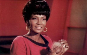 Nichelle Nichols as Uhura in Star Trek The Original Series