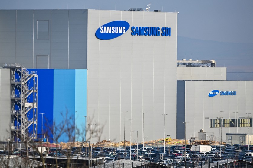 This photo taken on March 3, 2026 shows the Samsung