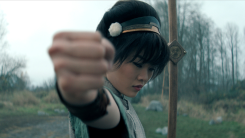 Toph Beifong in Avatar The Last Airbender Season 2 on