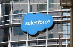 A Salesforce sign