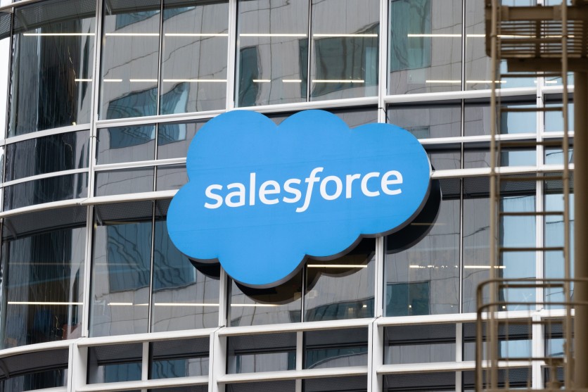A Salesforce sign