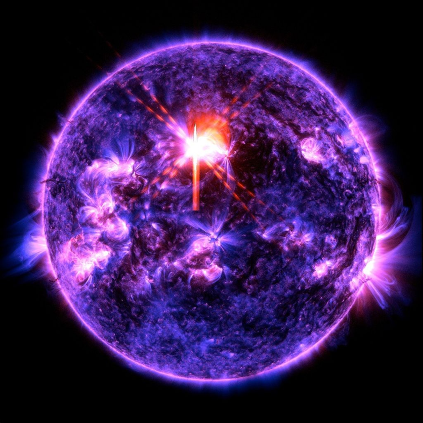 Solar Weather on Star