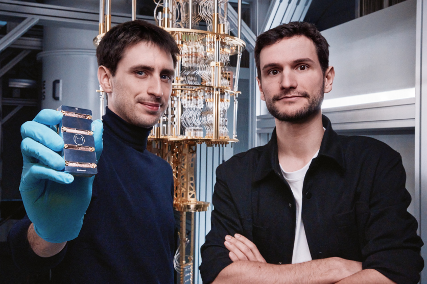 Alice & Bob Founders Theau Peronnin and Raphael Lescanne in