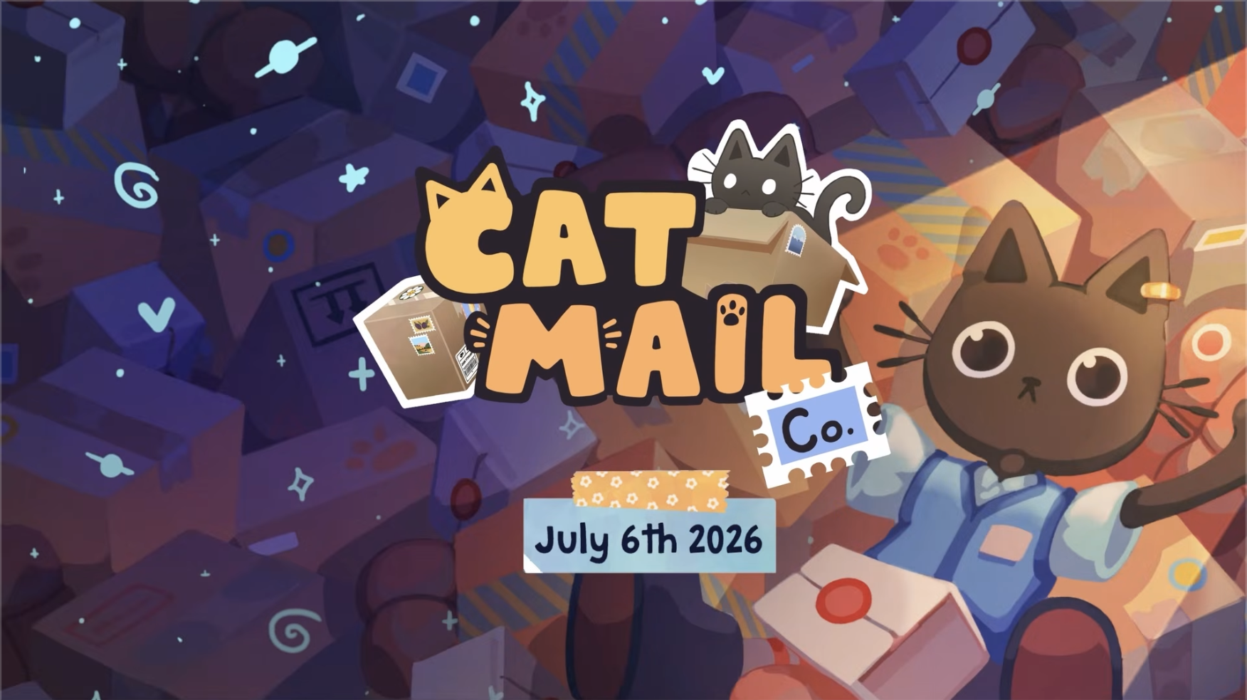 Cozy Post Office Sim Cat Mail Co. Hits 95% on Steam Ahead of July 6 Launch
