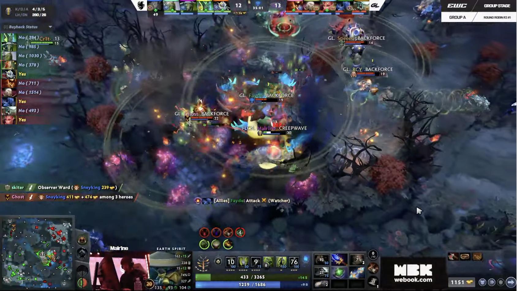 EWC 2026 Dota 2 Day 3 Live: PVISION Unbeaten as Falcons Chase Playoff Lock in Paris