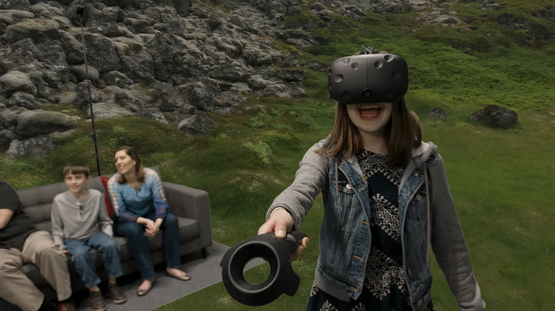 SteamVR Dashboard interface