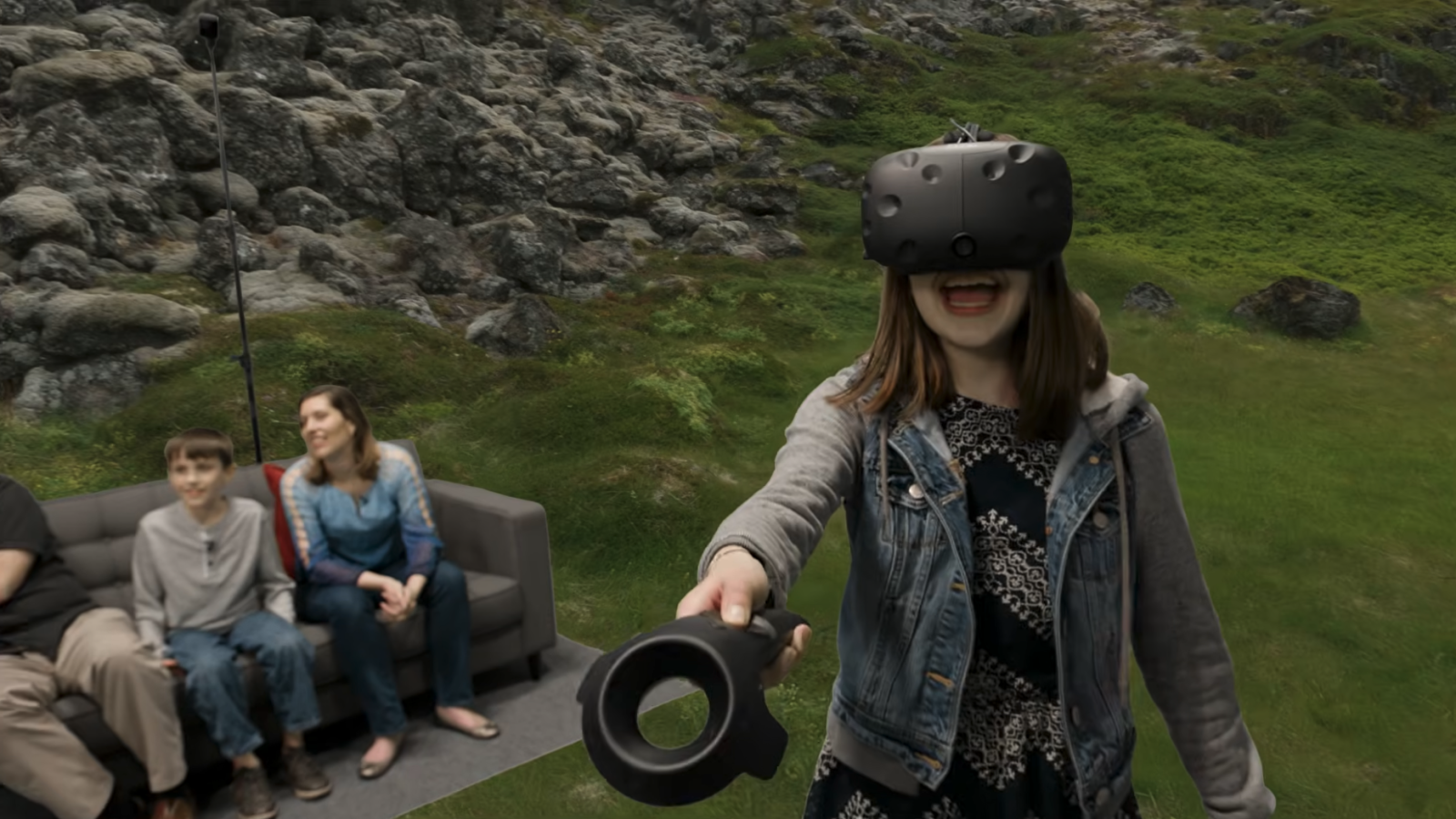 SteamVR Dashboard interface