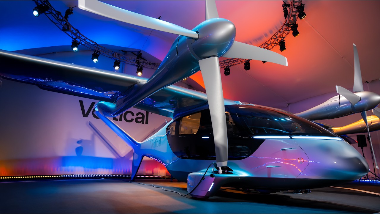 Electric Air Taxi Makes Farnborough History: Vertical Aerospace Clears ...