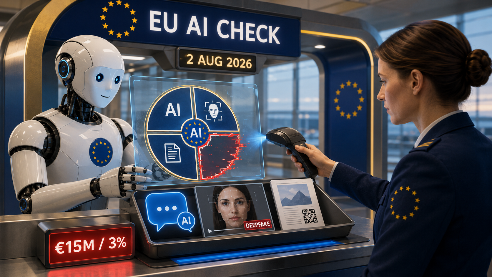 EU fastställer AI-regler: Vattenmärkning obligatorisk men tekniken saknas