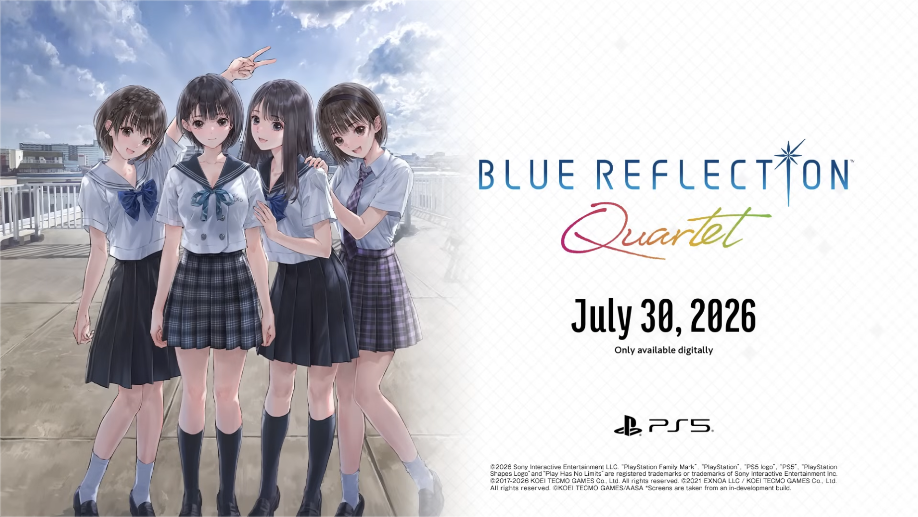Blue Reflection Quartet Unites All Four Entries for PS5 and Switch This Week