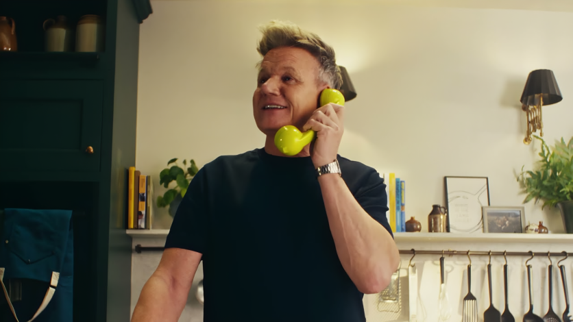 Gordon Ramsey in a PolyAI Commercial