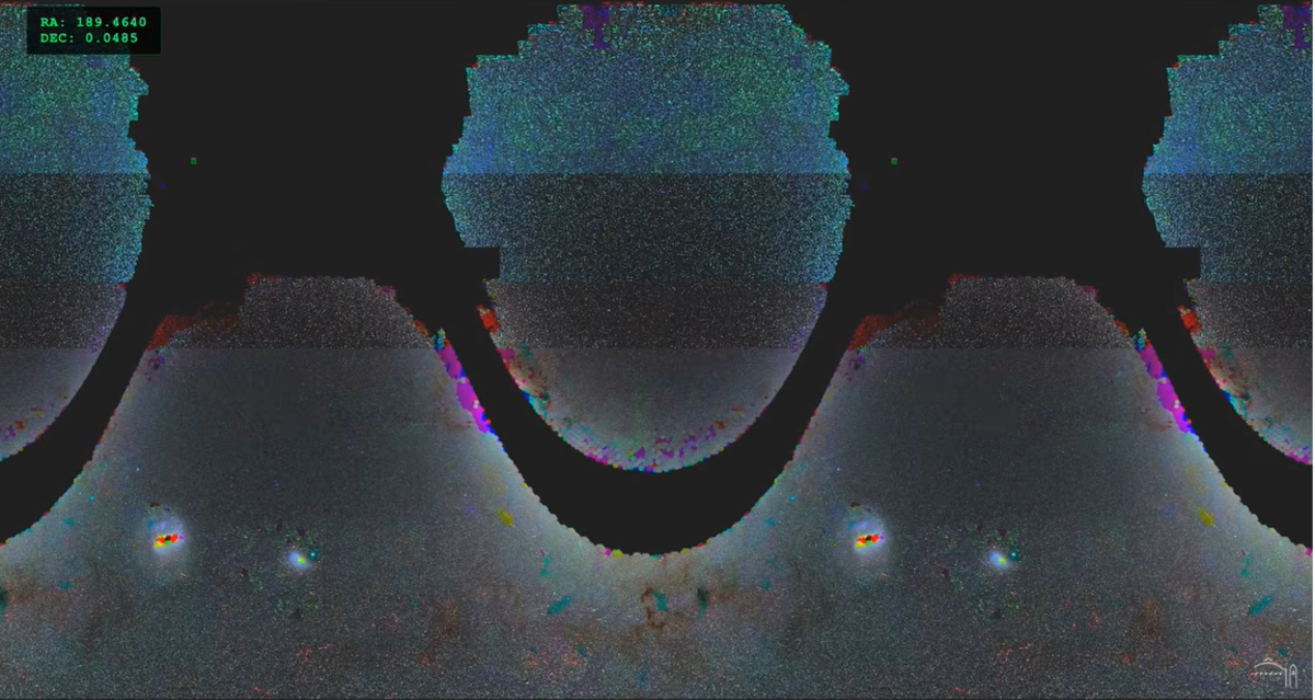 2D Universe Map