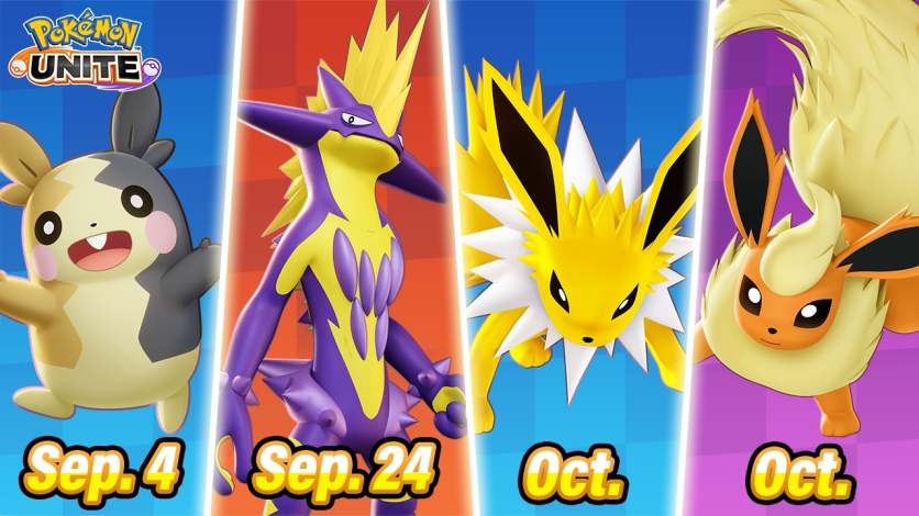 Pokemon W Pokémon UNITE Completes Full Eeveelution Roster at Its Final World ...