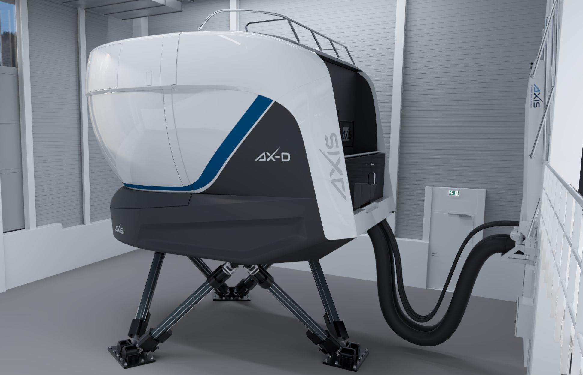 AXIS Flight Simulation Launches Modular Helicopter Simulator; No Customer Yet