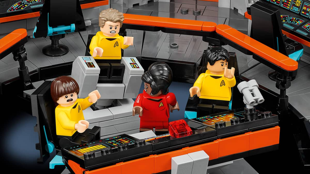 LEGO Star Trek Enterprise Bridge Launches With Kirk, Spock, and