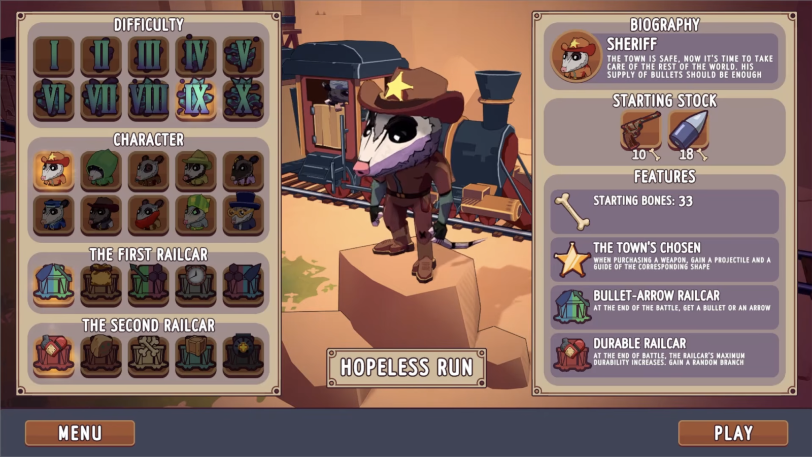 subject description: Train Roguelike Ammossum Locks September 28 Date With Nested Projectile Crafting