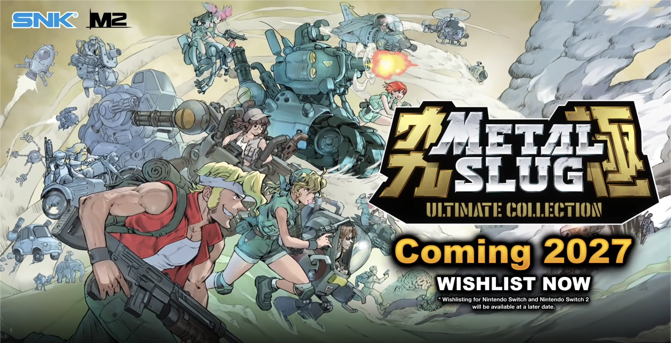 Metal Slug Ultimate Collection Debuts Lost 1995 Prototype Nobody