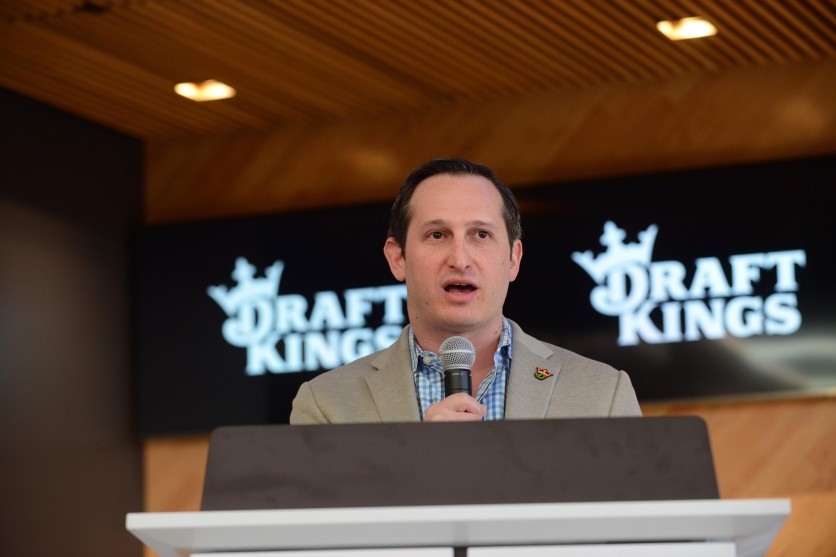 DraftKings CEO Co-Founder Jason Robins speaks unveiling