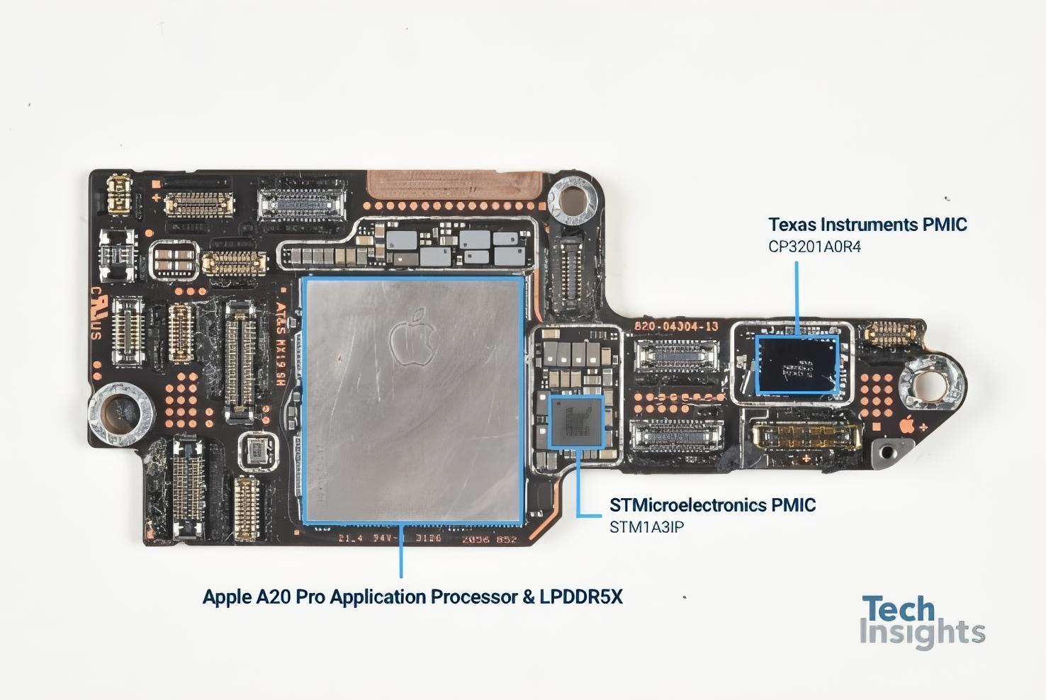 TechInsights подтвердила 2-нм наносетчатые транзисторы в чипе A20 Pro для iPhone 18 Pro